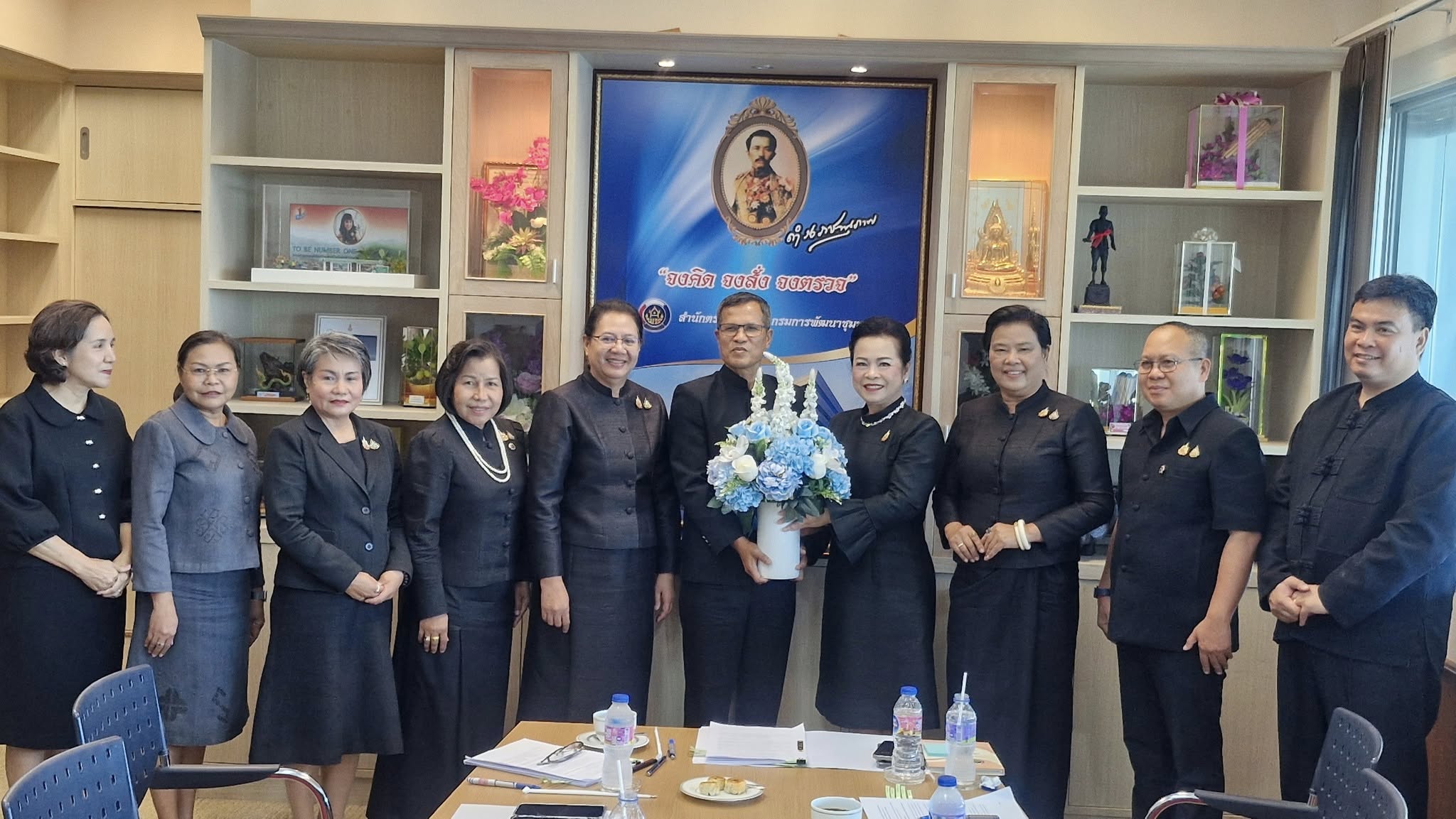 คณะผู้ตรวจราชการกรม ร่วมประชุมผู้ตรวจราชการกรมการพัฒนาชุมชน ครั้งที่ 12/2568